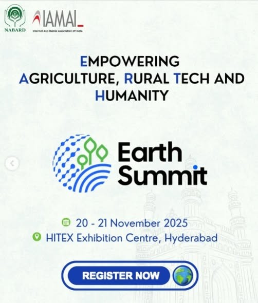 NABARD and IAMAI launch Earth Summit 2025-26 to boost rural innovation